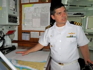 Comandante José Luiz Ferreira Canela, Capitão de Fragata da Marinha do Brasil (Foto: Cleber Ribeiro)