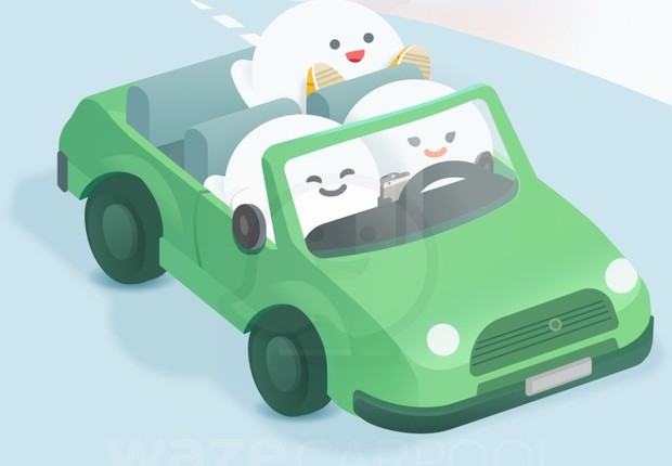 Waze Carpool, de caronas pagas, começa a funcionar no Brasil (Foto: Divulgação/Waze)