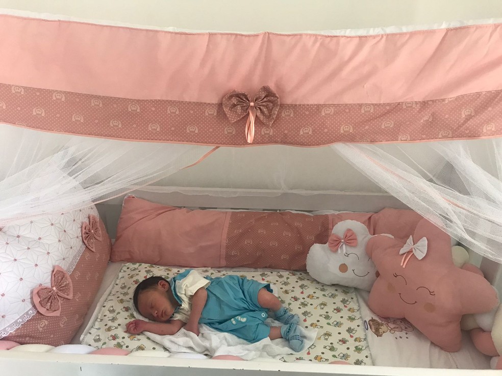 Gustavo é o primeiro filho do casal — Foto: Arquivo Pessoal