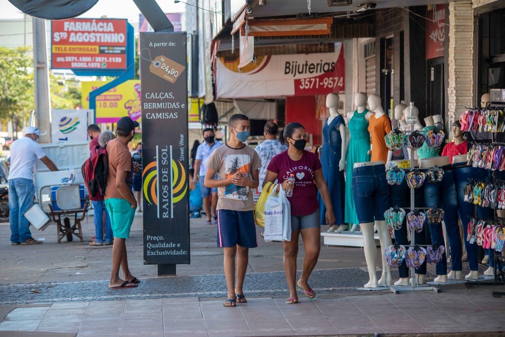 Uso de máscara deixa de ser obrigatório em Palmas — Foto: Luciana Pires/Prefeitura de Palmas