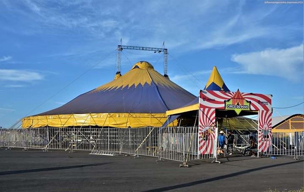 Circo do Povo, em Uberaba, que no ano passado foi registrado com bem imaterial — Foto: Prefeitura de Uberaba/Divulgação