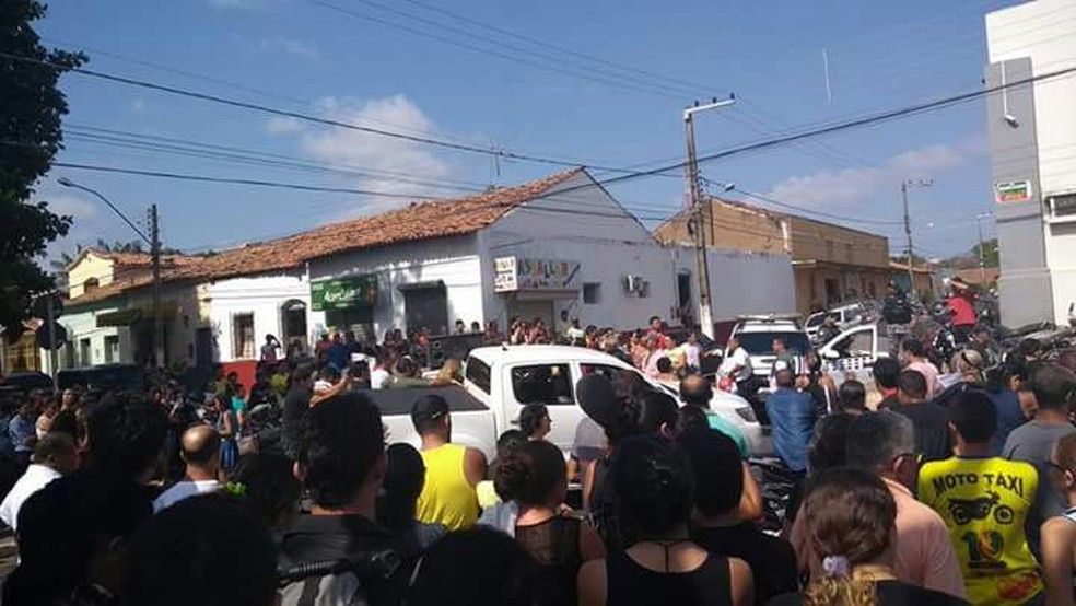 Protesto em Barra do Corda (Foto: Divulgação / Élbio Carvalho)