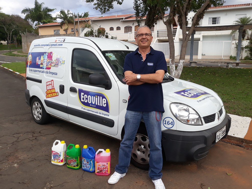 Márcio Nogueira, de 62 anos: vontade de abrir negócio veio após a aposentadoria. — Foto: Divulgação/Ecoville