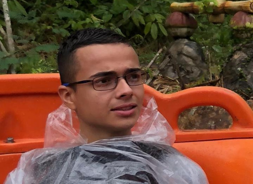 Gabriel Galhardo estava com amigos em carnaval de São Luiz do Paraitinga — Foto: Arquivo Pessoal