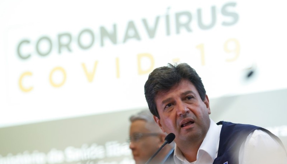 O  ministro da Saúde, Luiz Henrique Mandetta  — Foto: REUTERS/Adriano Machado