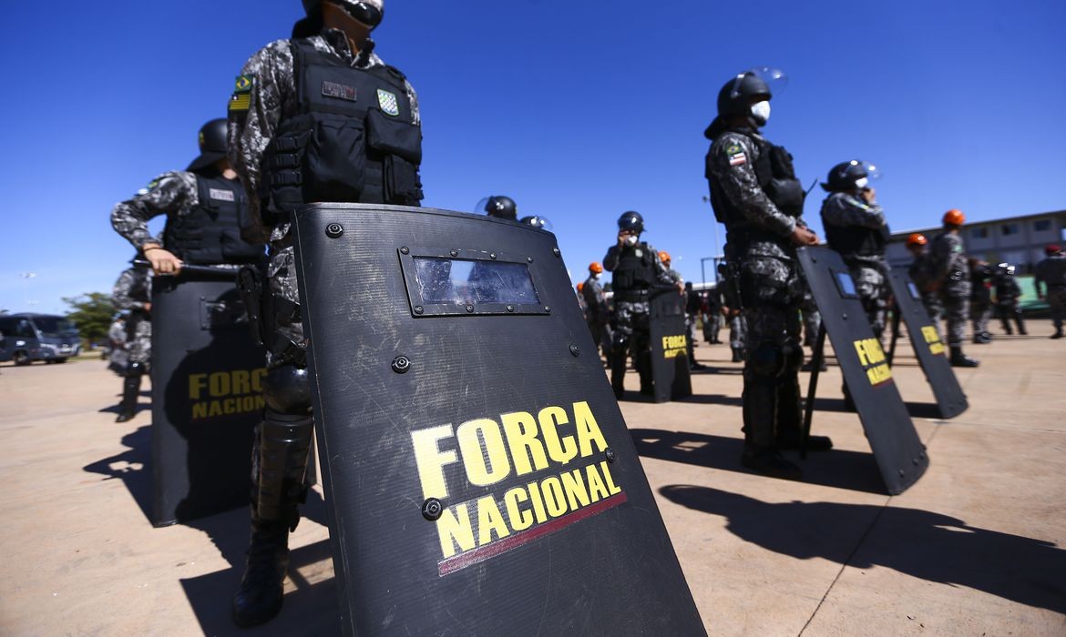Força Nacional (Foto: Marcelo Camargo/Agência Brasil)