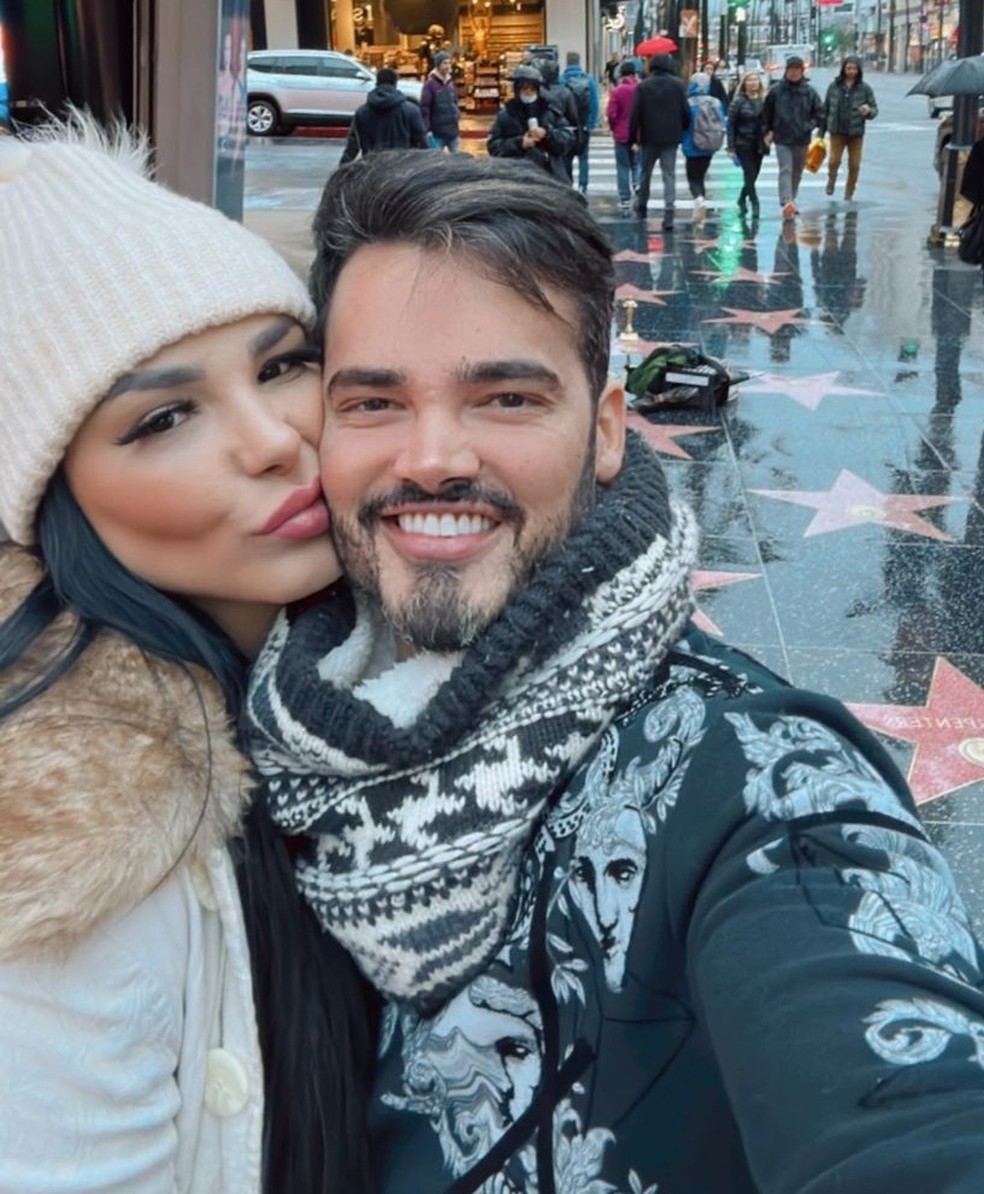 Jenny Miranda e Fabio Gontijo est&atilde;o nos Estados Unidos &mdash; Foto: Reprodu&ccedil;&atilde;o/ Instagram