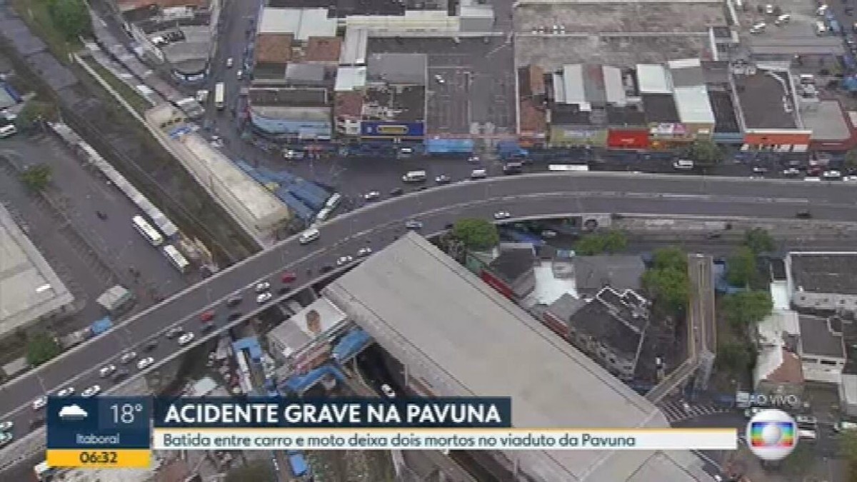 Acidente deixa duas pessoas mortas na Pavuna, Zona Norte do Rio Rio de Janeiro G1
