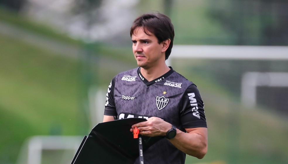 Thiago Larghi; Atlético-MG — Foto: Bruno Cantini