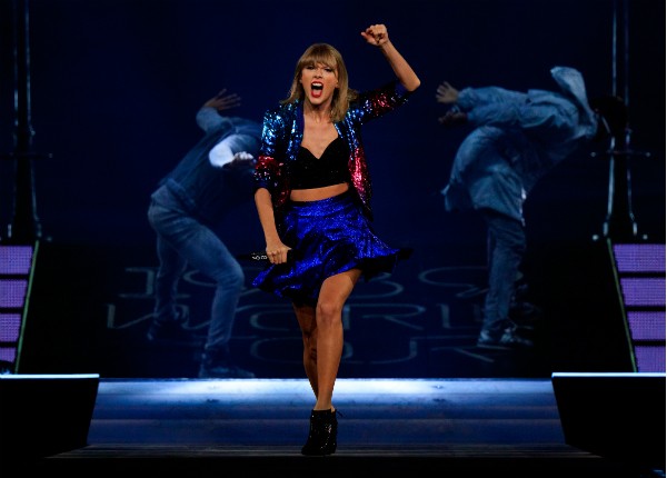Taylor Swift durante uma apresentação recente (Foto: Getty Images)