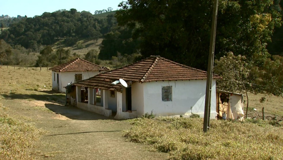 Bebê foi levado de sítio em Cabo Verde (Foto: Reprodução EPTV)