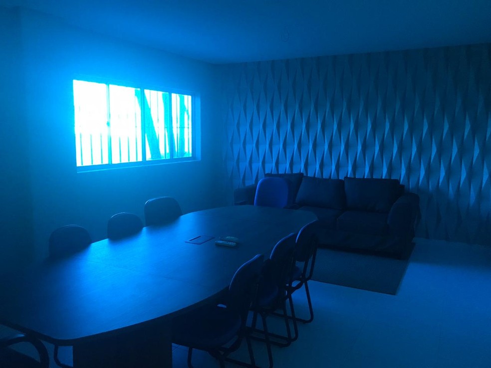 Sala de reunião no CT Nelson Peixoto Feijó — Foto: Augusto Oliveira/ASCOM CSA