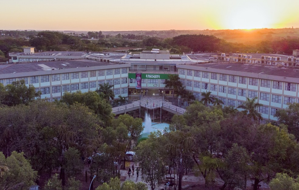 Além de infraestrutura acadêmica excelente, campus 2 da Unoeste também se destaca por suas belezas naturais — Foto: Arquivo/Marketing Unoeste