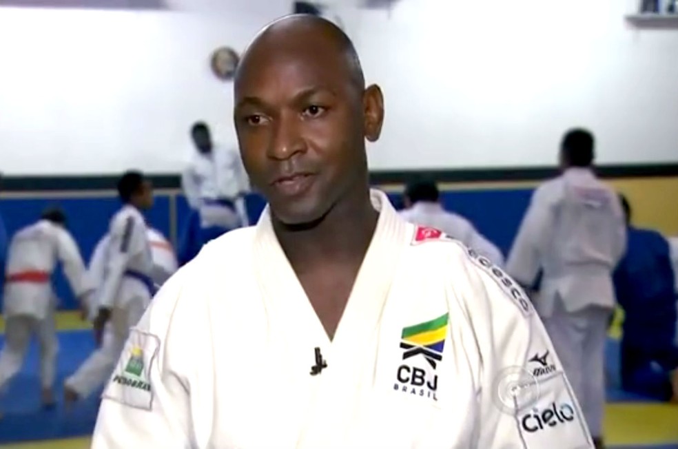 Mário Sabino, judoca, Bauru — Foto: Reprodução / TV TEM