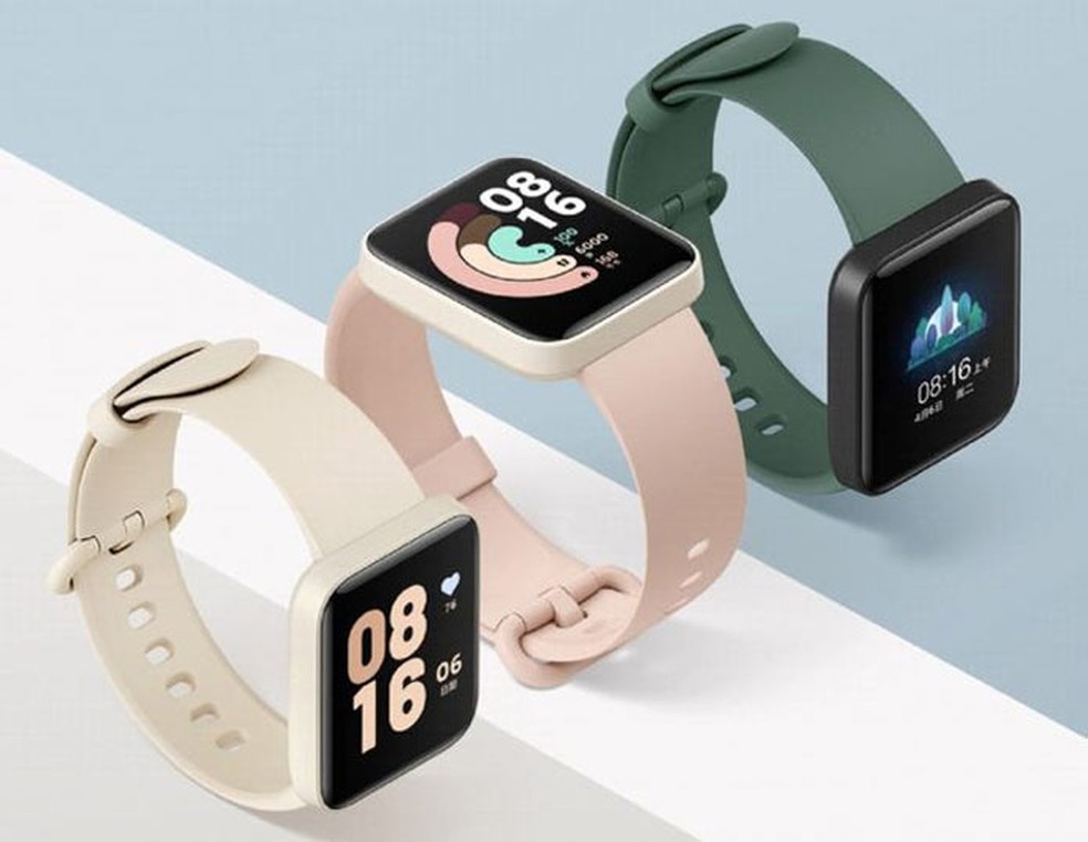 Redmi Watch 2 possui oxímetro e sensor NFC — Foto: Divulgação/Xiaomi