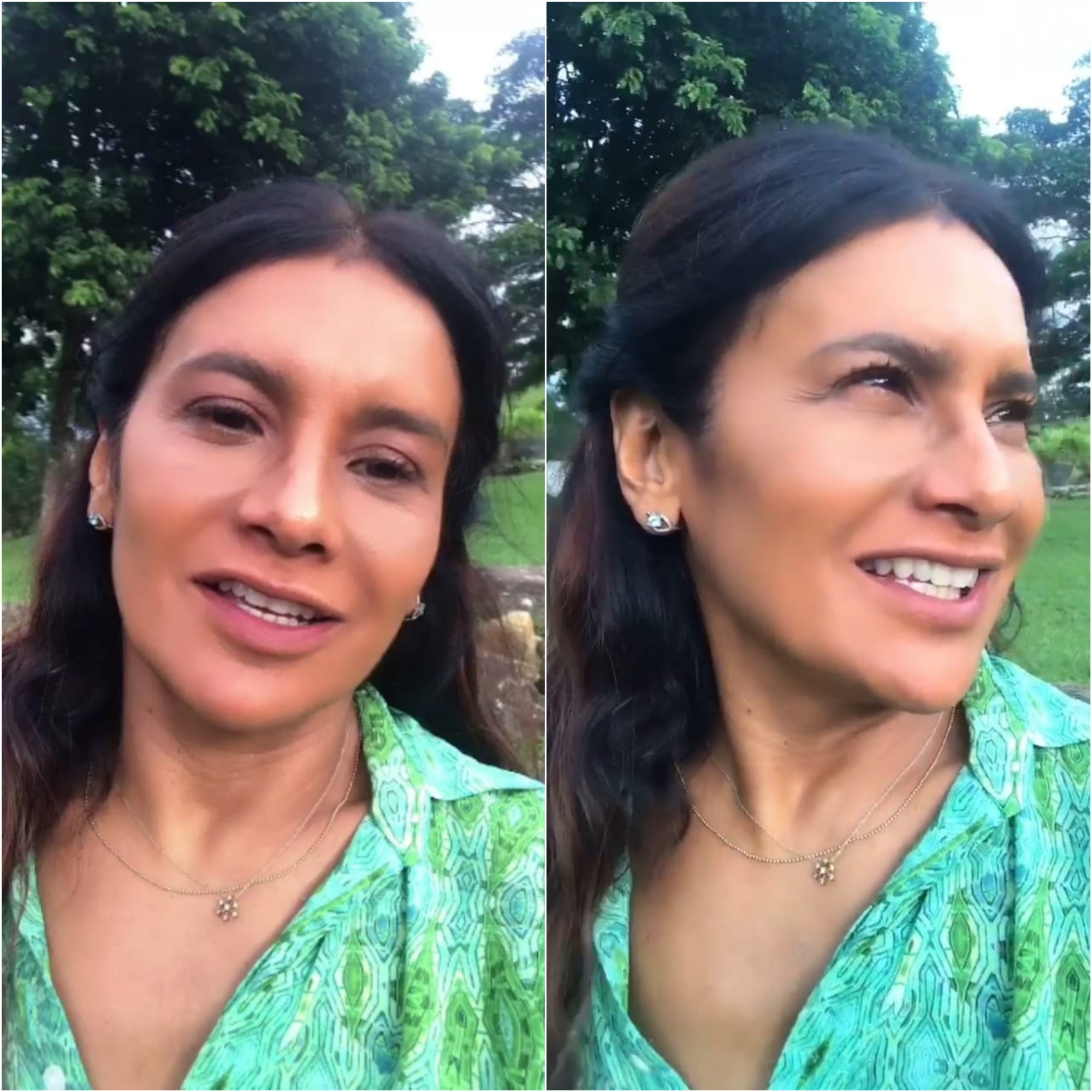 Dira Paes compartilha vídeo no set do seu primeiro filme como diretora (Foto: Reprodução/Instagram)