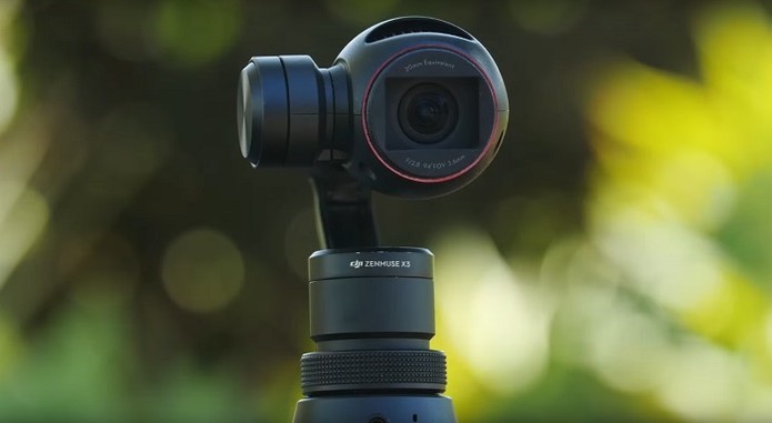 Câmera Osmo filma em 4K e funciona como vários modos de captura (Foto: Divulgação/DJI)