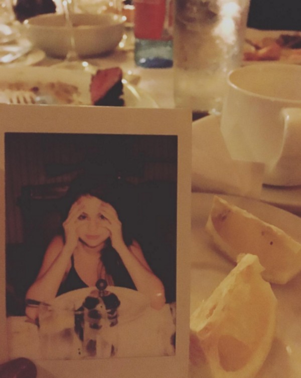 A foto publicada por Selena Gomez em homenagem a Bloom em seu Instagram (Foto: Instagram)
