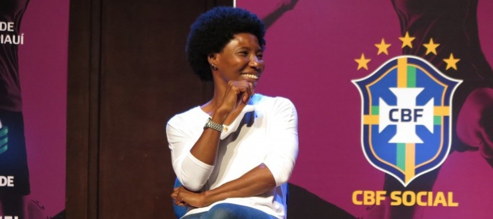 Exatacante da Seleção Brasileira, Pretinha, será uma das palestrantes