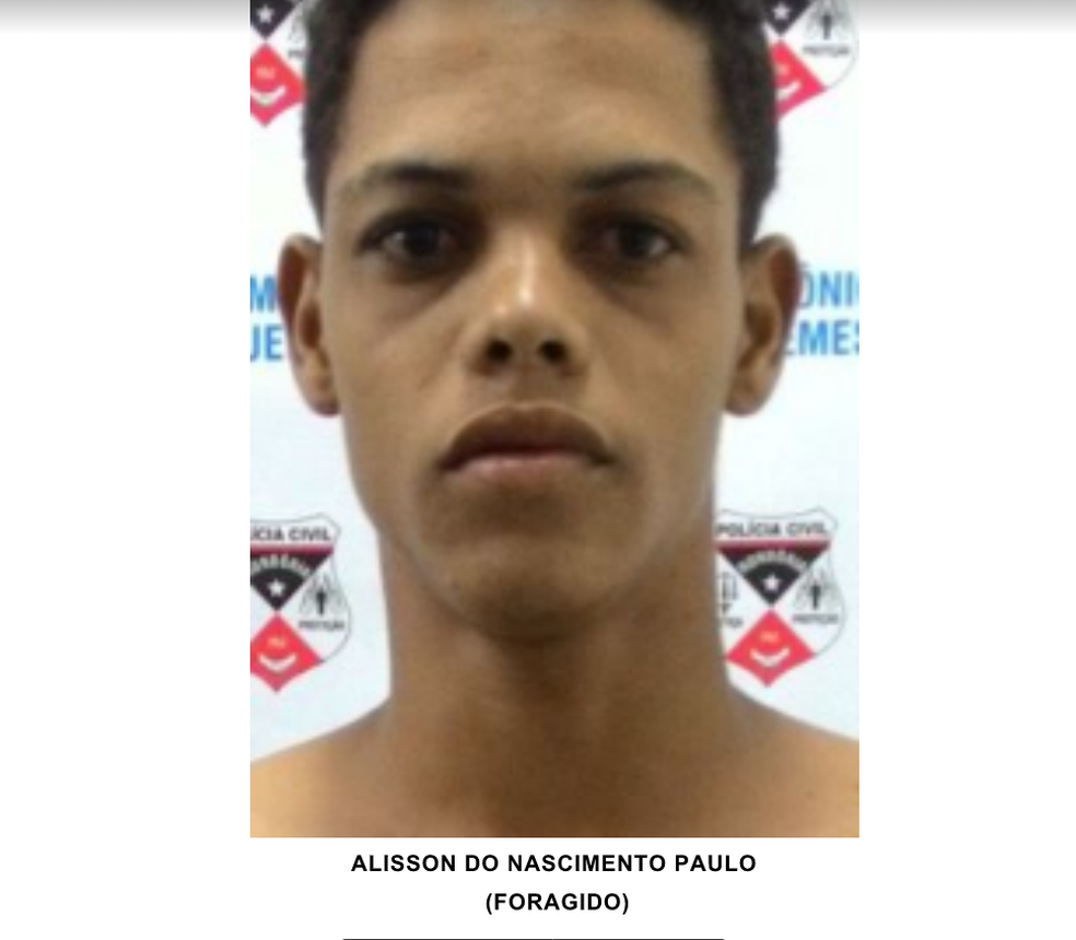 Alisson do Nascimento Paulo (Foto: Polícia Civil/Divulgação)