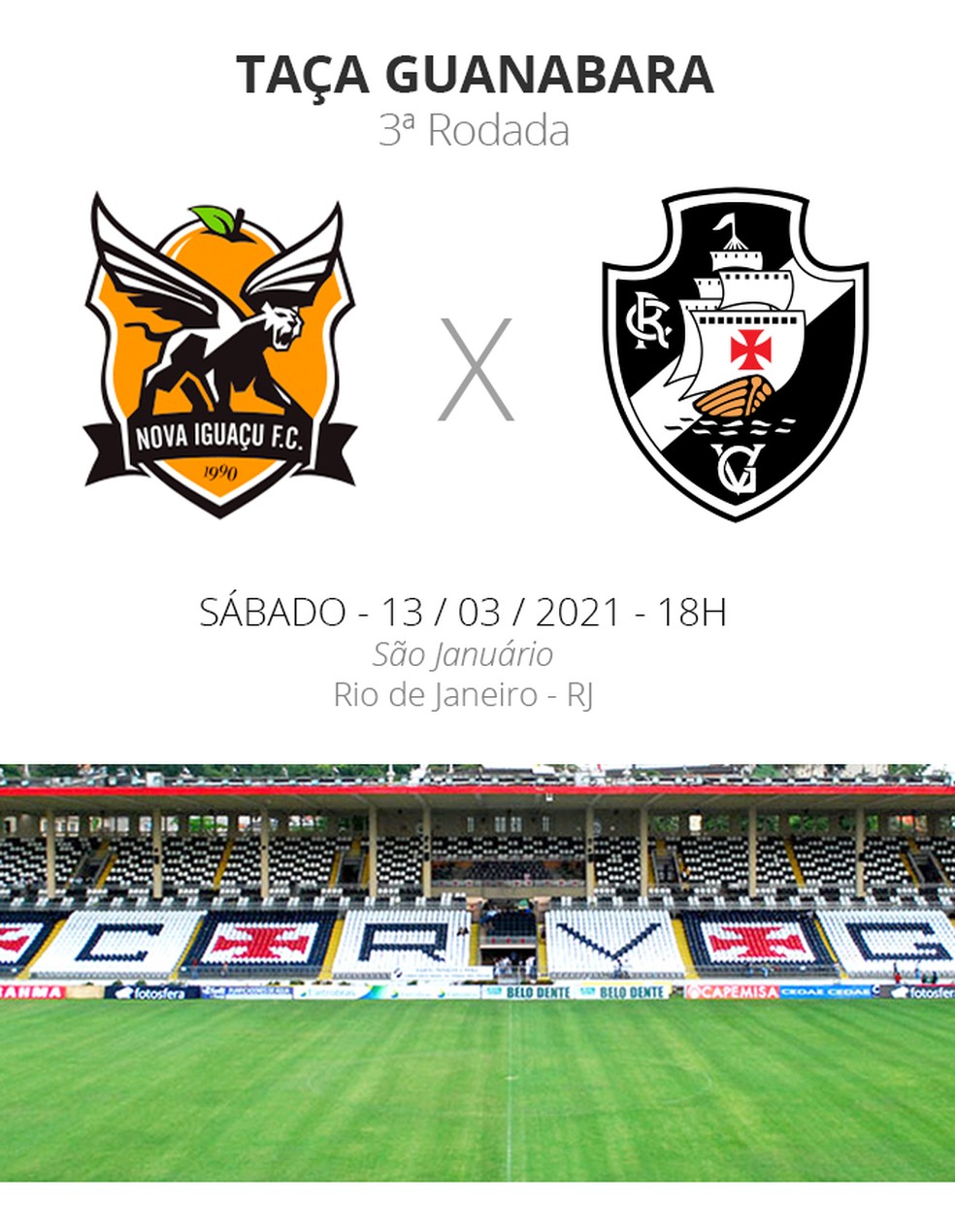 Nova Iguacu X Vasco Veja Escalacoes Desfalques E Arbitragem Campeonato Carioca Ge