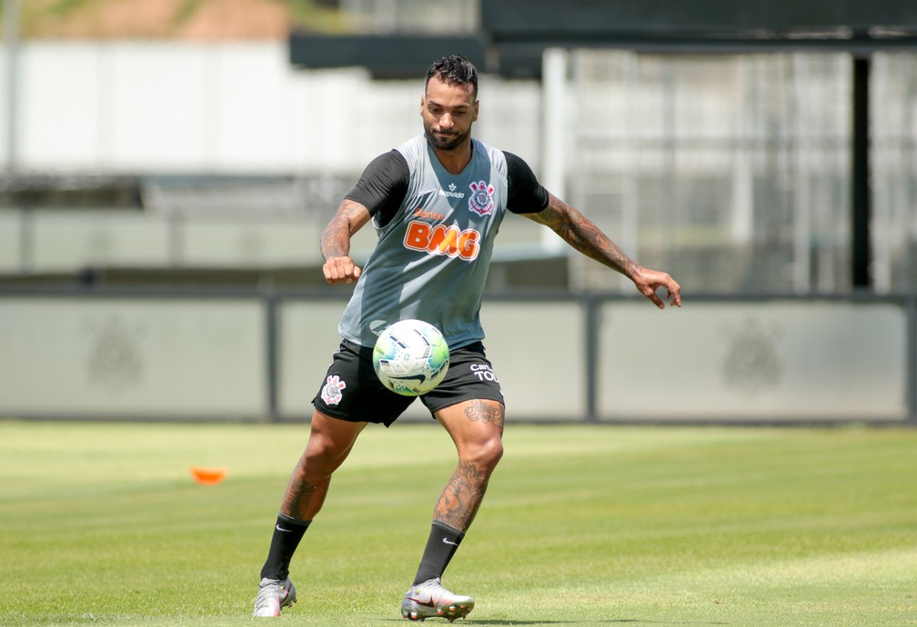 Michel Macedo tem contrato com o Corinthians até o fim do ano — Foto: Rodrigo Coca/Ag. Corinthians