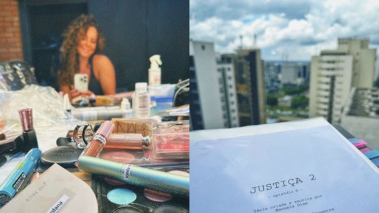 Paolla Oliveira chega a Brasília para as gravações de 'Justiça 2': 'ciclos desafiadores'