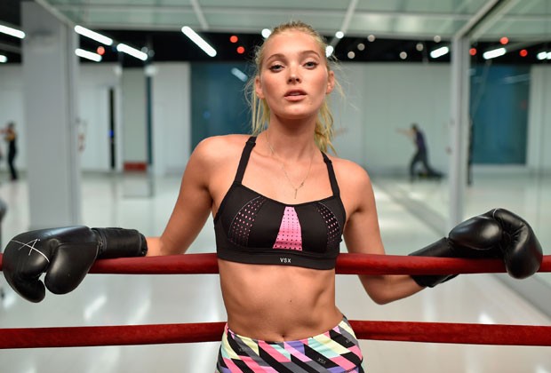 Angel da Victoria's Secret, Elsa Hosk conta que adora praticar boxe (Foto: Getty Images)