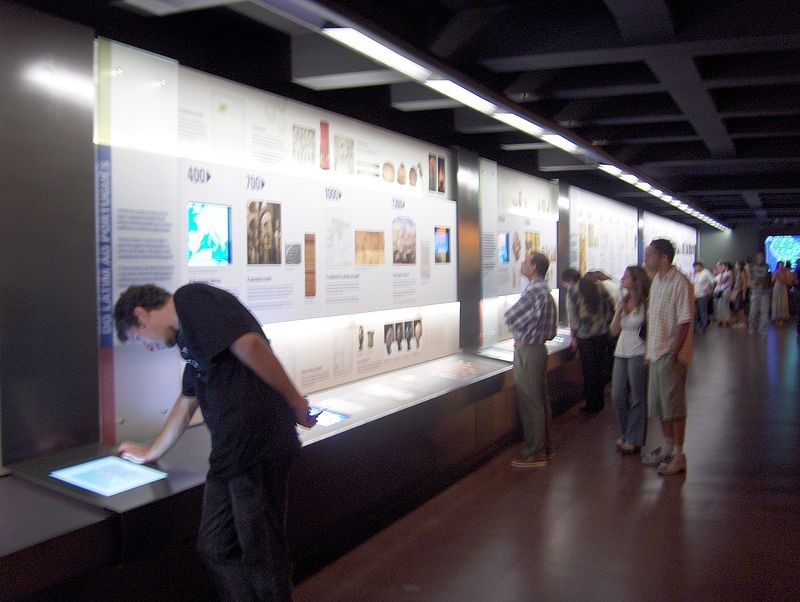 O Museu da Língua Portuguesa, em São Paulo, deve reabrir em 2020. Local foi fechado após um incêndio, em 2015 (Foto: Wikimedia commons)
