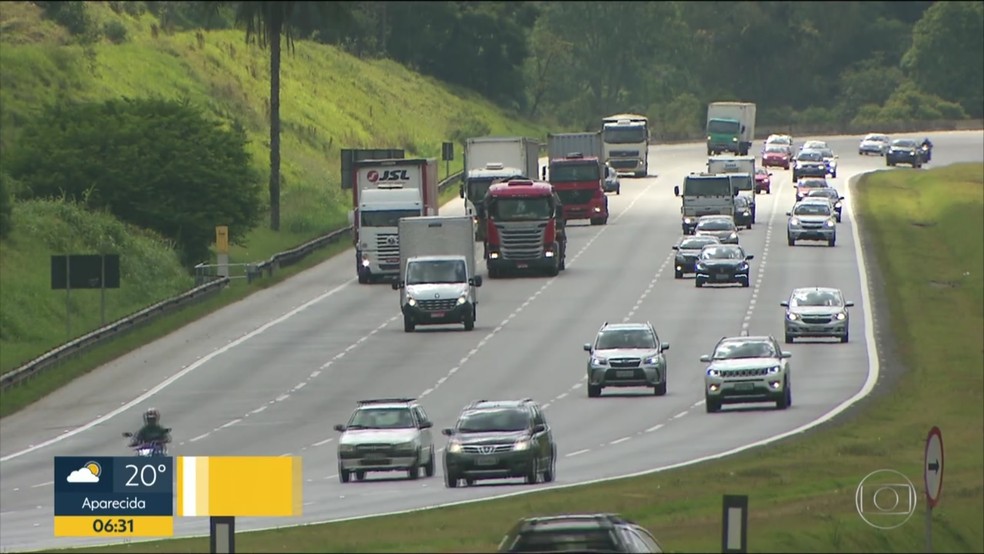 Rodovia dos Bandeirantes — Foto: Reprodução/TV GLOBO