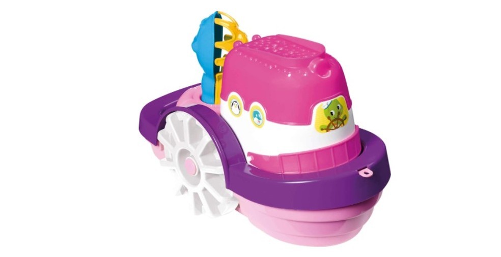 Baldinho Merco Toys na versão rosa tem formato de barco (Foto: Reprodução/Amazon)