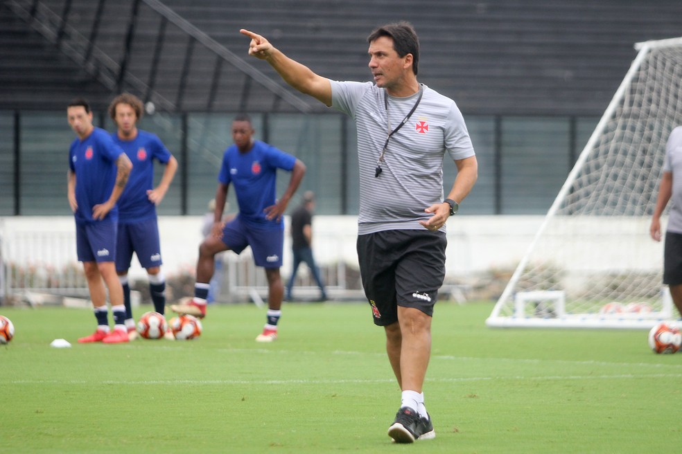 ZÃ© Ricardo estÃ¡ hÃ¡ oito meses no Vasco e jÃ¡ levou o time Ã  Libertadores (Foto: Paulo Fernandes/Vasco.com.br)