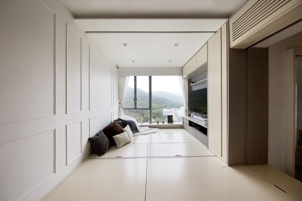 45 m² com marcenaria planejada e soluções surpreendentes  (Foto: FOTOS DIVULGAÇÃO)