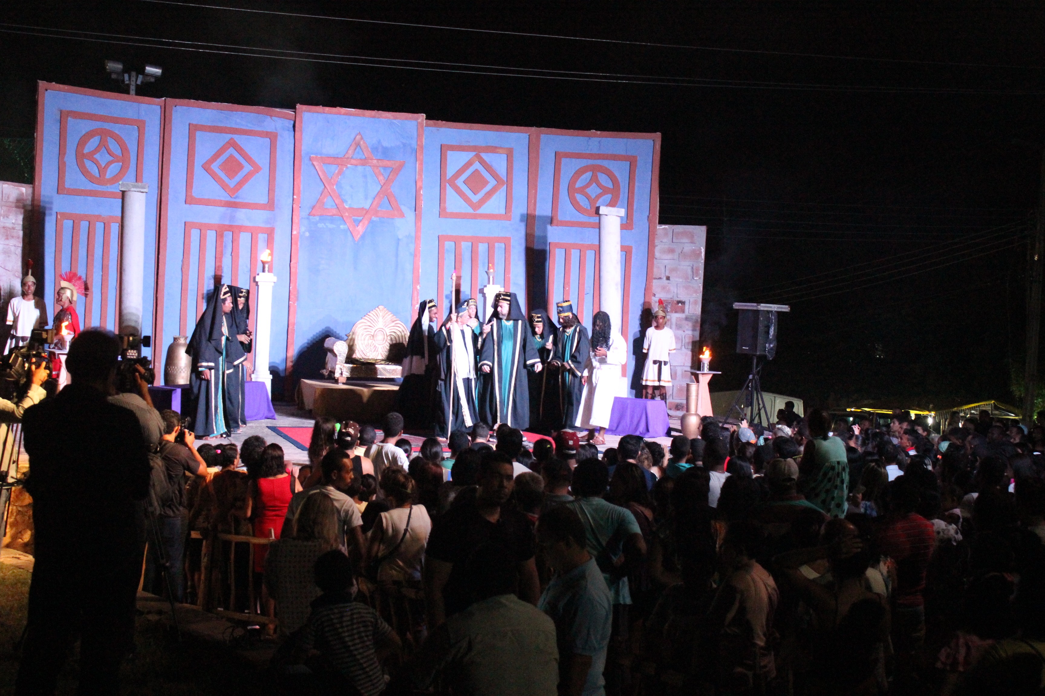 Paixão de Cristo do Monte Castelo volta a ser realizada em Teresina após passar 2 anos suspensa devido à pandemia