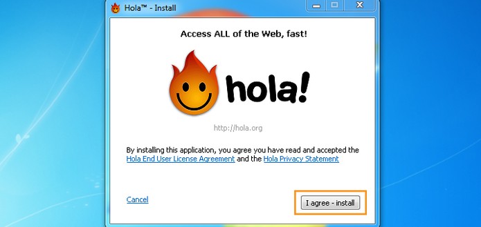 Baixe e instale o plugin Hola no navegador (Foto: Reprodução/Barbara Mannara)