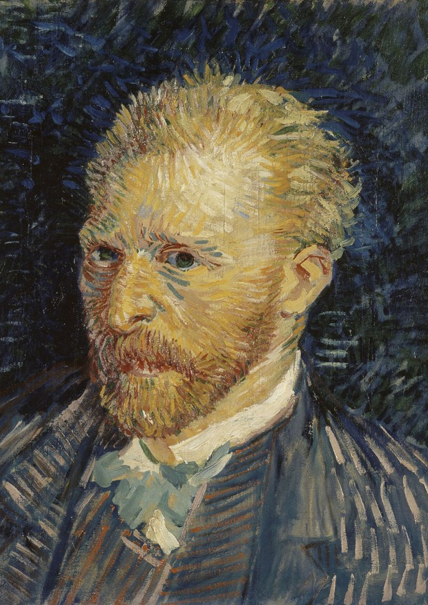 Vincent van Gogh - auto retrato 1887 (Foto: Divulgação)