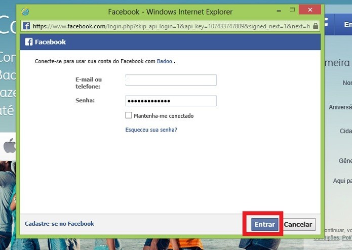 Como Entrar No Badoo Pelo Facebook Veja Dica Dicas E Tutoriais Techtudo Para quem ainda não conhece, o site badoo saiba que ele é mais um site de relacionamento presente na internet para a alegria dos fissurados pela mundo virtual, o qual cresce rapidamente e vem se. como entrar no badoo pelo facebook