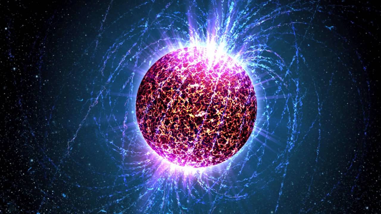 Estrela de nêutrons é a provável origem dos sinais (Foto: Reprodução/Youtube)
