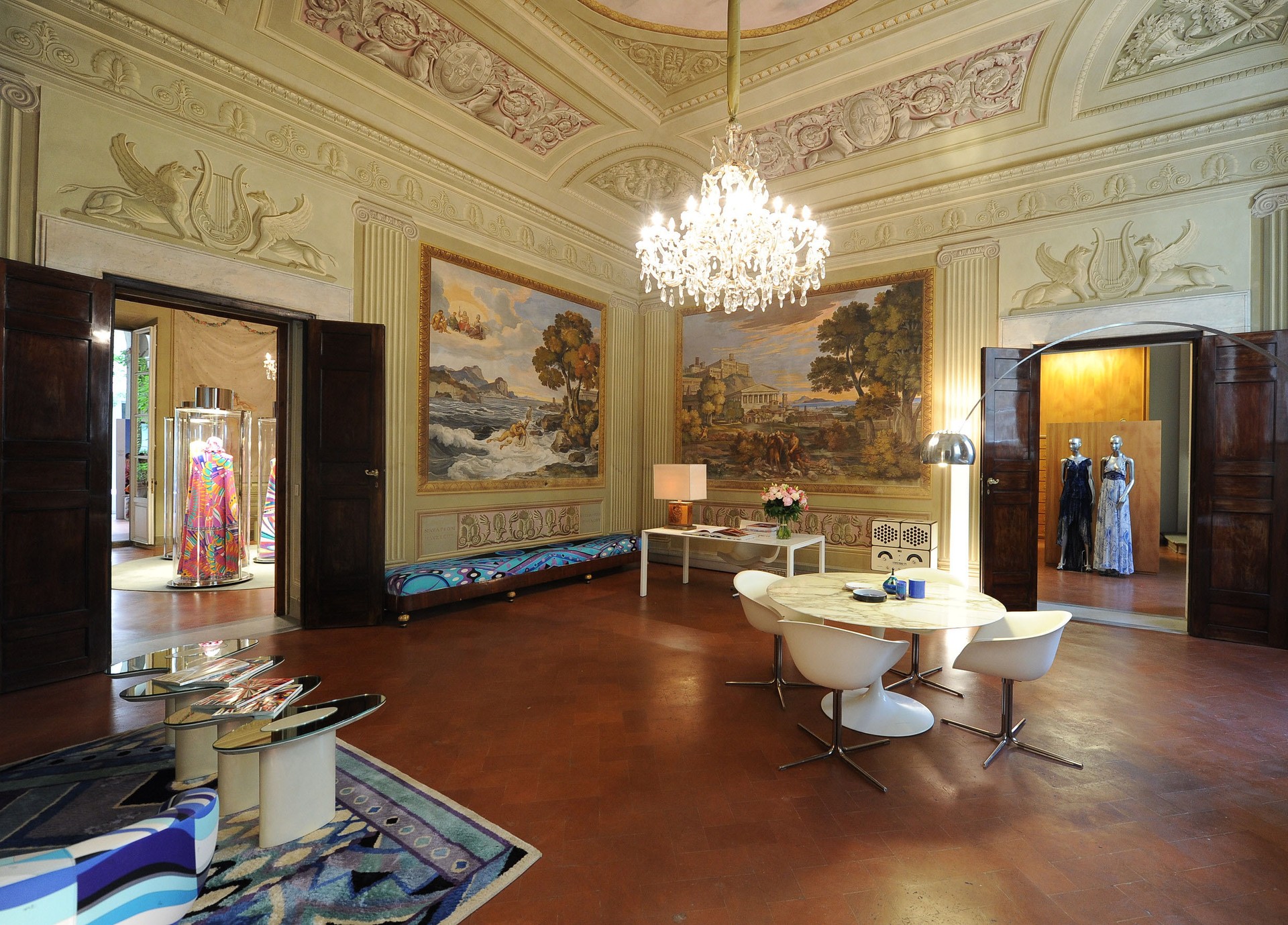 Palazzo Pucci opened its doors for  the ‘Design the Dream’  experience (Foto: Suzy Menkes)