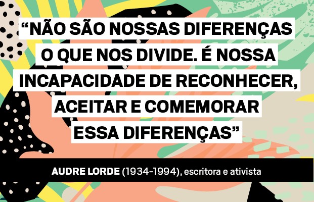 Fora da caixa preta - Audre Lorde (1934-1994), escritora e ativista (Foto: Ilustração: Getty Images)