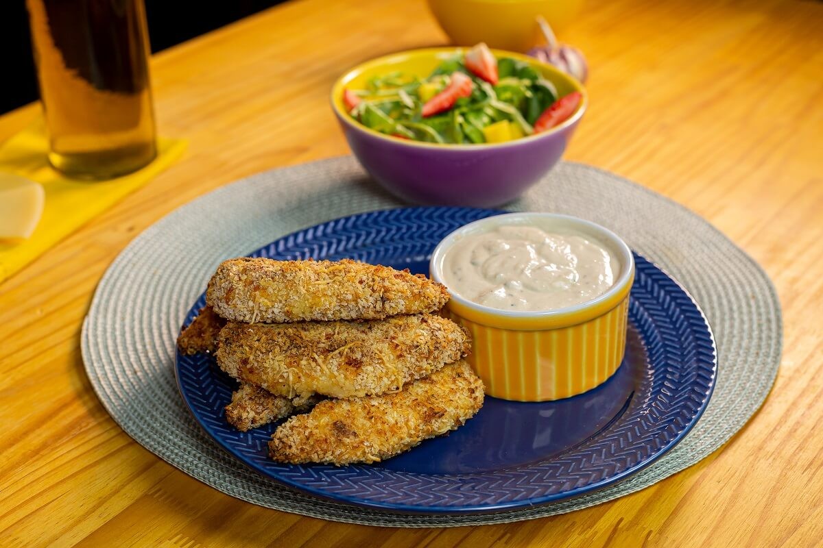 Filezinho de frango empanado com parmesão | Receitas Sadia | Receitas