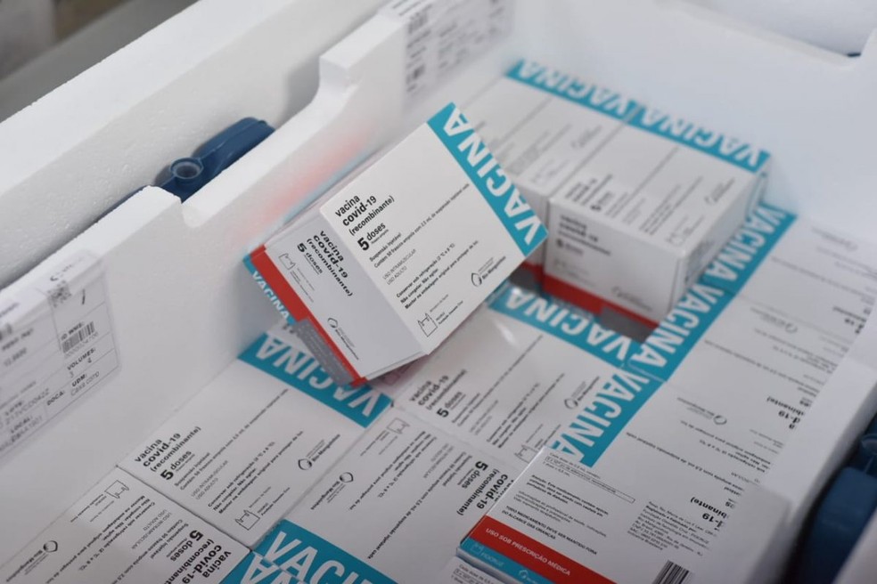 Pfizer vai ser usada para primeira e segunda dose  — Foto: Junior Aguiar/Sesacre/Arquivo
