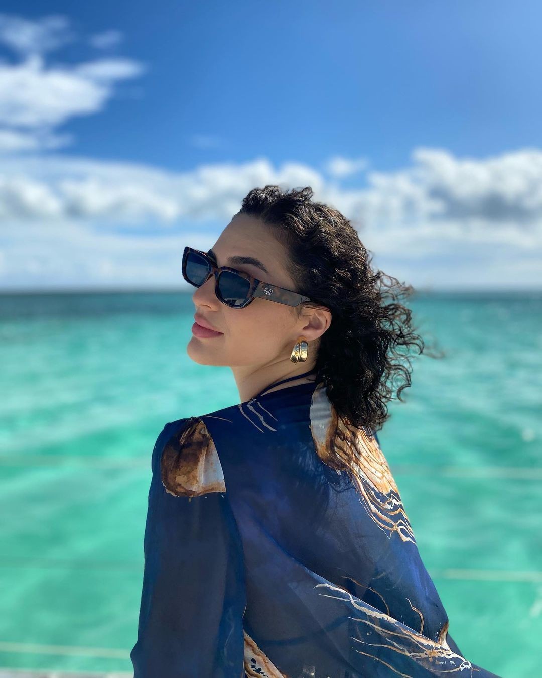 Lívian Aragão ganha elogios ao posar em cenário paradisíaco em ilha na República Dominicana (Foto: Reprodução/Instagram)