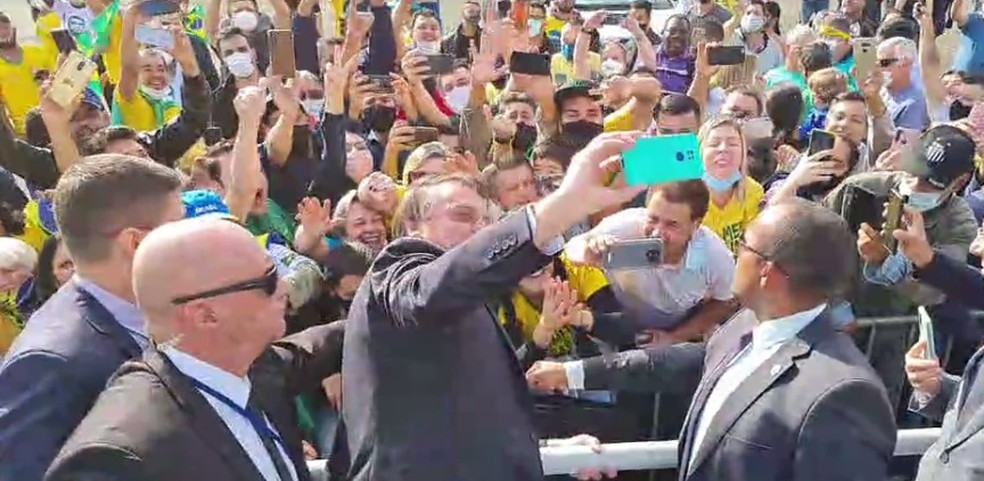 Bolsonaro visita Sorocaba (SP) nesta sexta-feira (25) — Foto: Reprodução