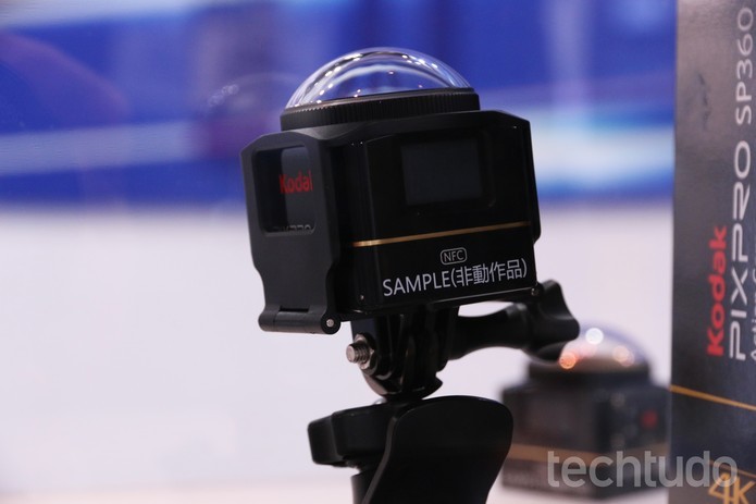 Câmera da Kodak oferece gravação amplificada para 360 graus (Foto: Divulgação/Kodak)