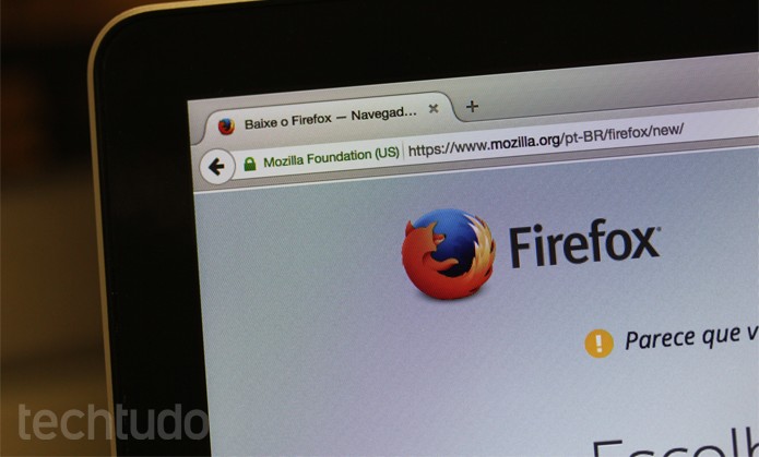 Firefox_Tela_01 (Foto: Melissa Cruz / TechTudo)