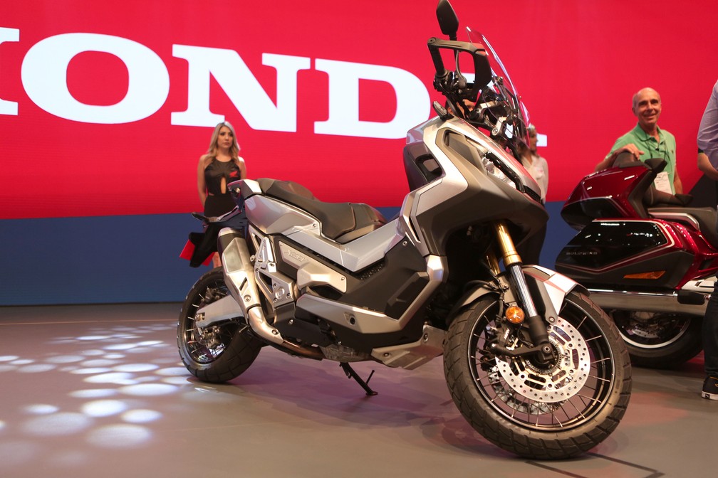 Honda X-ADV no Salão Duas Rodas 2017 (Foto: Marcelo Brandt/G1)