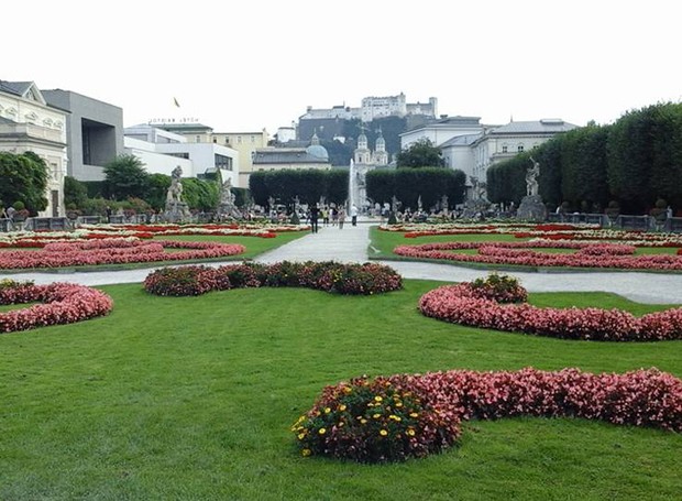 Palácio Mirabell – Salzburgo, Áustria (Foto: Reprodução / Facebook)