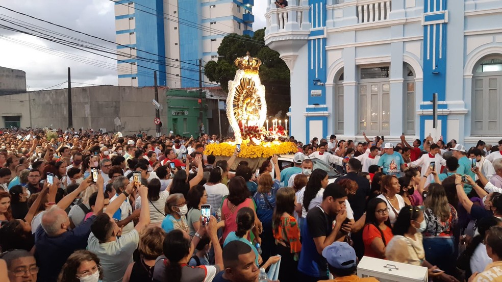 Procissão e missa encerram festa Nossa Senhora da Apresentação, padroeira  de Natal; veja fotos | Rio Grande do Norte | G1