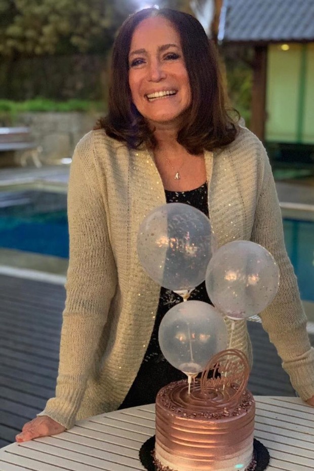 Susana Vieira comemora o aniversário em casa (Foto: Reprodução/Instagram)